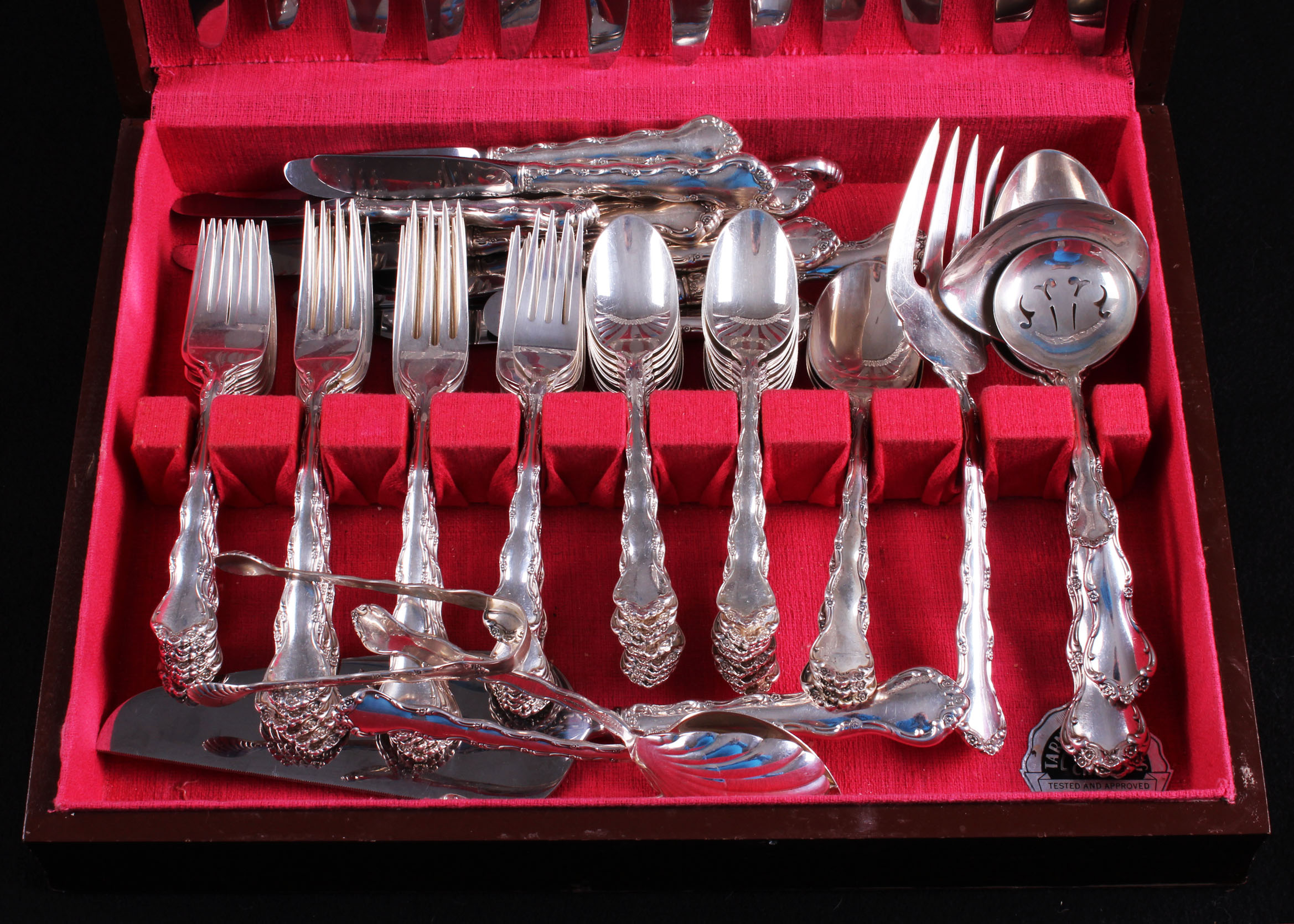Sterling Reed and Barton Mirrorstele Flatware Set EBTH